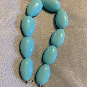turquoise large beads Necklace